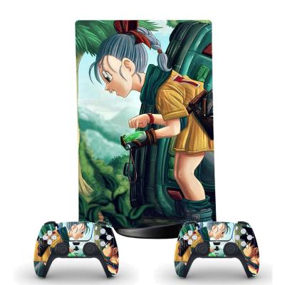 China Removable Skin Sticker Wrap for PS5 Decal Vinyl Cover Standard Console Controller Replacement Skins Sticker for sale