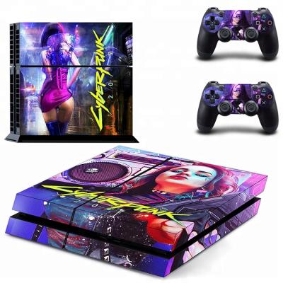 China Easy Install Sticker Vinyl Skin Decal Cover Controller Console For Playstation 4 PS4 Game Accessories for sale