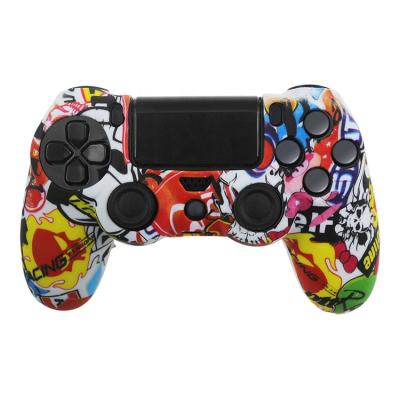 China For PS4 Silicone Rubber Skin Case Cover Sleeve Grip Gel For Playstation 4 Pro Slim PS4 Game Controller for sale