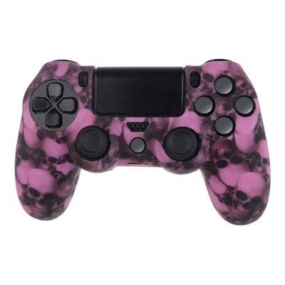 China protector & 2020 Silicone Rubber Sleeve Cover Shell Case Gel Skin Grip Decoration For Playstation 4 Controller PS4 for sale