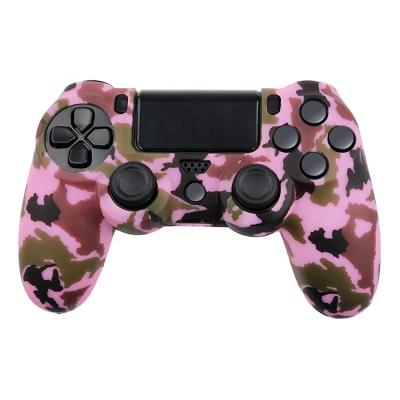 China protector & Custom Silicone Case Cover Grip Camo Gel Skin Decoration Controller Rubber Sleeve For Sony Playstation 4 PS4 for sale