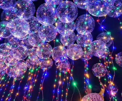 China Free Shipping 32 Inch Decoration LED Electric Fairy Lights Bobo Balloon for sale