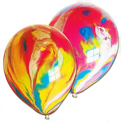 China Promotional Colorful Toy Wholesale Marble Party Balloon Birthday Wedding Event Decoration Agate Balloons for sale