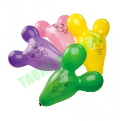 China Best Promotional Toy Children's Day Gift Mickey Mouse Head Ears Shape Traditional Latex Balloons for sale