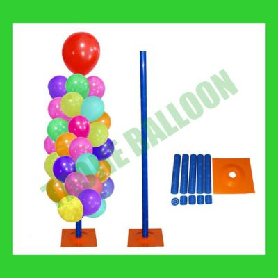 China Metal and plastic balloons display stand, balloon tree for sale