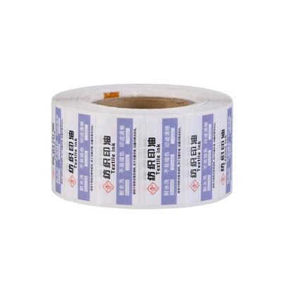 China Customized Scratch Sticker Label Barcode Printing Paper Sticker White Coated Paper Label Sticker - for sale