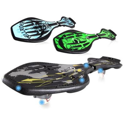 China Young people shape design and beautiful color waveboard rocking skateboard for sale