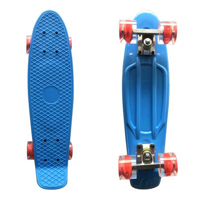 China Youth Wholesale Plastic 22 Inch Fish Cruiser Blank Deck Skateboard for sale