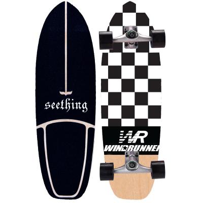 China Youth Surf Skateboard CX4 8Ply Maple Land Wood Carver Land Surf Skateboard for sale