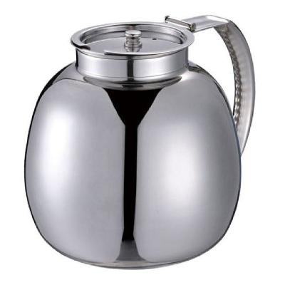 China Sustainable Coffee And Tea Sets Stainless Steel Airline Arabic Coffee Pot With Lid for sale