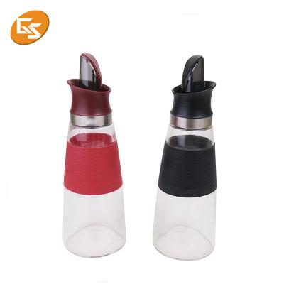 China Sustainable Drip Free Cooking Oil And Vinegar Dispenser With No Drip Bottle Spout Oil Pourer Dispensing Bottles for sale