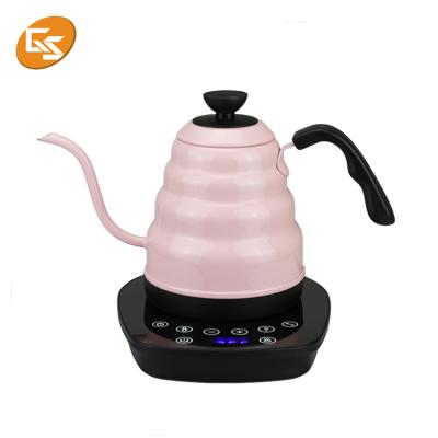 China 360 Degree Kettles Stainless Steel Base Rotation Electric Thermo Electric Kettle Temperature Control for sale