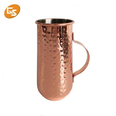 China High Sustainable Wholesale Reusable Stainless Steel Ball Beer Tankard Mug for sale