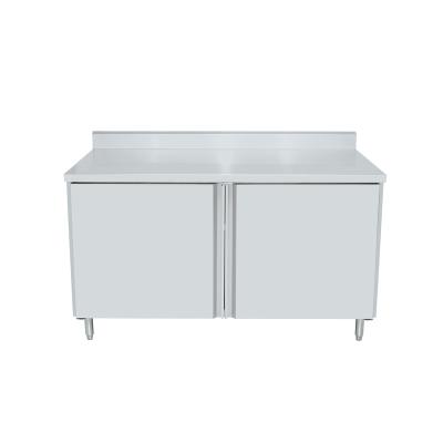 China Restaurant Kitchen Equipment Stainless Steel Storage Cabinet Hot Selling Catering Table For Kitchen for sale