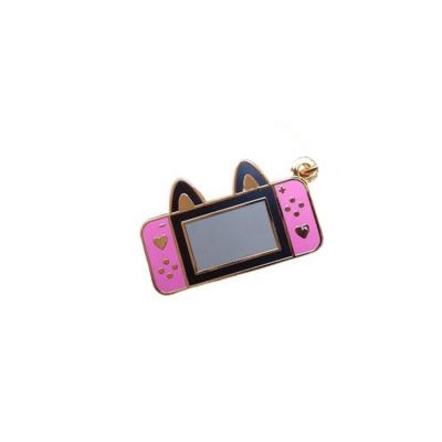 China CLASSIC Custom Pendants & Cute Design Pink Controller Charms Hard Enamel Video Game Metal Charm for sale