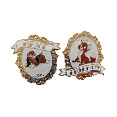 China Pet Medal Enamel Badge Holiday Celebration Pin Souvenirs Custom Customized by Europe Metal Manufacturing for sale