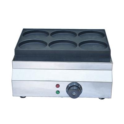 China Deli 110MM Size Pancake Machine Making Machine Chinese Egg Burger Baking Machine for sale