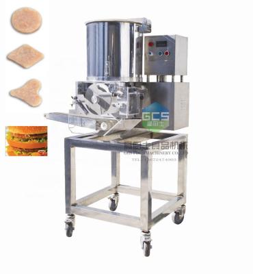 China Commercial Electric Hamburger Patty Making Machine /Burger Patty Machine /Automatic Meat Processing High Efficiency Hamburger for sale