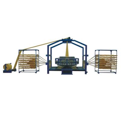 China Low Noise Woven Circular Hydraulic Press Bag Wrapping Bag Machine Rice Bag Loom Circular Wrapping Machine for sale