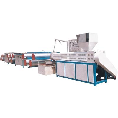 China Factory pp flatbed extruder machine, extruder machine monofilament extruder bag making machine, full automatic machine china for sale