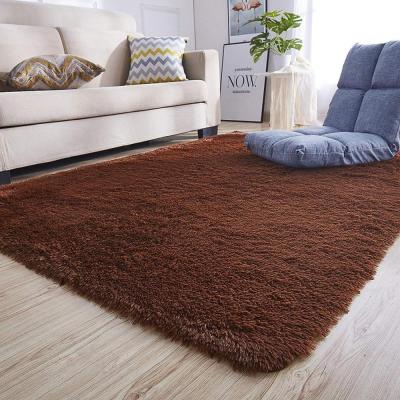 China Eco-friendly.anti-slip.water-proof ultra soft indoor modern area rugs living room fluffy rugs suitable for children for sale