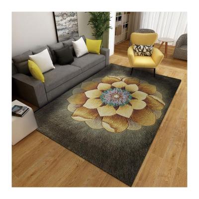 China Simple Malaysia Most Popular Flower Home Luxury Carpet For Living Room for sale