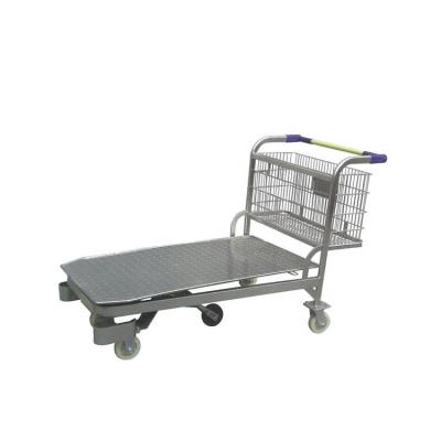 China Hot Selling Folding Factory Sale Storage Cargo Carts Grocery Carts Logistic Cargo Carts For Supermarket for sale