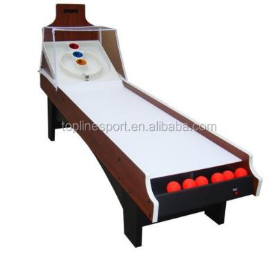 China MDF With Deluxe Metal Classic 8ft Electronic Scorer Skeeball Table for sale