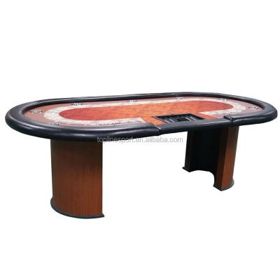 China 84 Inches - Tall - Oval End Leg Poker Table TPT-027 TPT-027 for sale