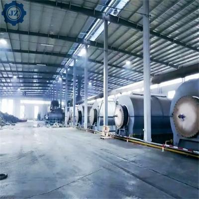 China 30TPD Automatic Pyrolysis Plant For Waste Tyre/Plastic Recycling To Fuel Oil for sale