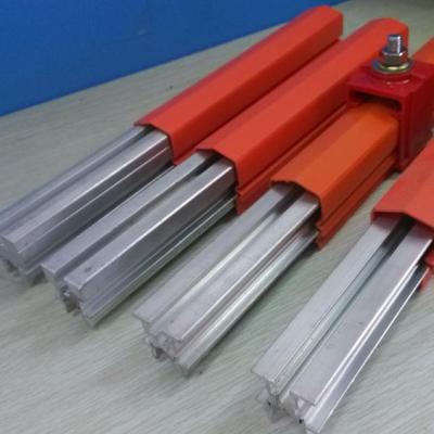 China Electric Power Transmission 800A Aluminum With Stainless Steel Strip Conductor Busbar for sale