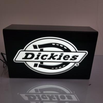 China Custom special shaped decoration indoor acrylic light box acrylic poster led light box for logo sign for sale