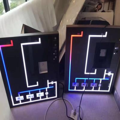 China Indoor Customized Led Home Decor Animated Poster Display Light Smart Display Dynamic Flashing Light Box for sale