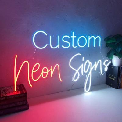 China Simple New Convenient Custom Neon Sign Listing Light Different Colors Led Neon Strip Light Promotion Neon Sign for sale