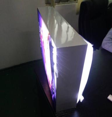 China Double Sided Fabric LED Light Box Display Menu Display Customized According To Customer for sale