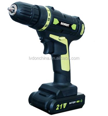 China Wooden Power Tool 21V Li-Ion Cordless Drill With Great Price Wooden Working Machine for sale