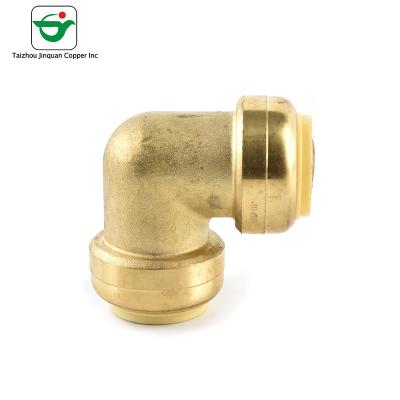 China encaixe de bronze do ajuste do impulso do cotovelo da tubulação de 200psi HPB58-3A CW614N à venda