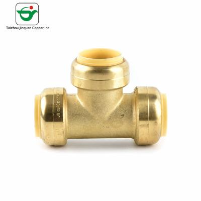 China Corrosion Resistant 200psi 1/2''X1/2''X1/2'' Copper Equal Tee for sale