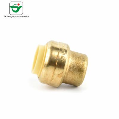 China NSF61 aprovou o tampão de extremidade de cobre da tubulação de 1/2” para a tubulação de aço quadrada à venda