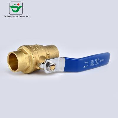 China 1-1/2“ kupferner Mini Ball Valve zu verkaufen