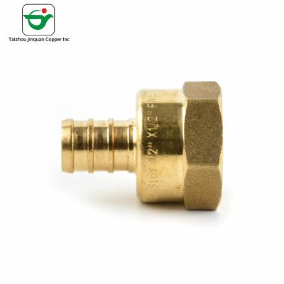 China Round Head Brass Female Adapter 1''X3/4