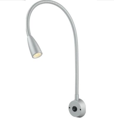 China CUSTOMER REVIEWS (0)‎ European China Manufacturer Led Flexible Hotel Bedside Headboard Gooseneck Wall Mount Light Reading Wall Lamp for sale