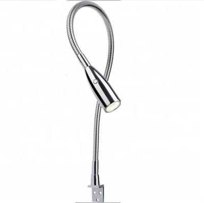 China Modern Led Flexible Gooseneck Headboard Reading Light For Beds for sale