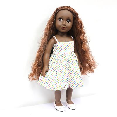 China Changeable Dressing Dolls Factory Price Custom Black American Vinyl Doll For Wholesale for sale