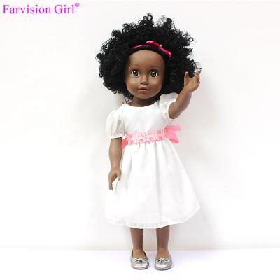 China Cartoon Toy Silicone Baby - Wholesale Doll Made In Mold Cheap Black Vinyl Doll From China for sale