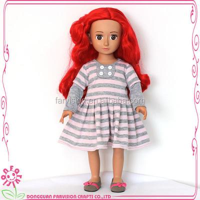 China Cartoon Toy Custom 18 inch porcelain doll for sale