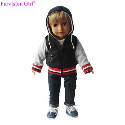 China Can Add Voice As Asian Dolls Talking Vinyl 18 Inch Blond Hair Doll Sunshine Boy Dolls for sale