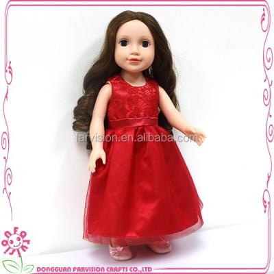 China 18 Inch Open-Closed Eye Dolls Wholesale Naked American Girl Dolls Beautiful for sale