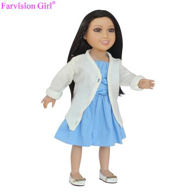 China DIY TOY Wholesale 18 Inch Cute American Girl Doll for sale