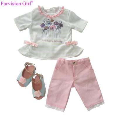 China New Arrival Environmental Material Doll Dress Set 18